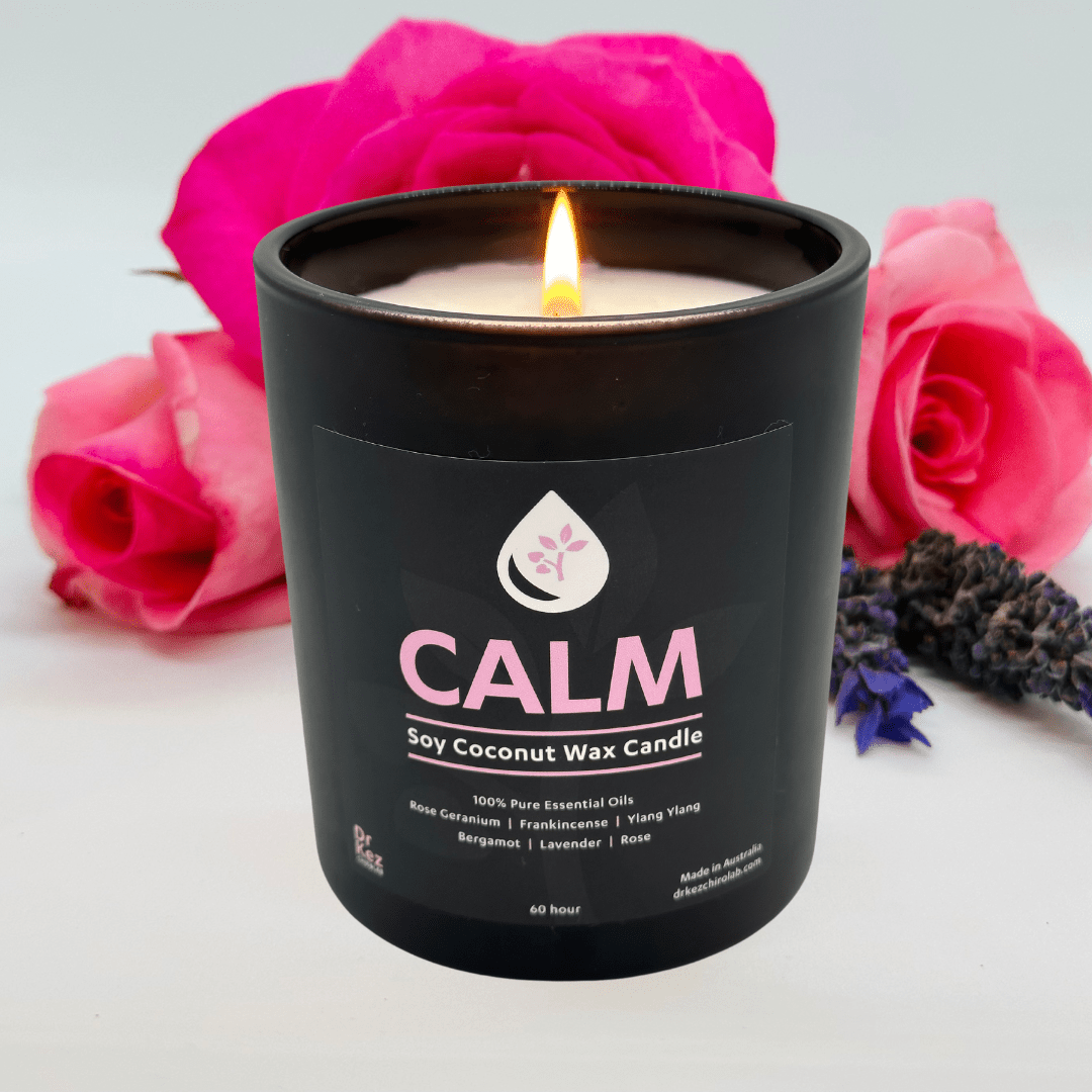 Calm essential oil soy Candle