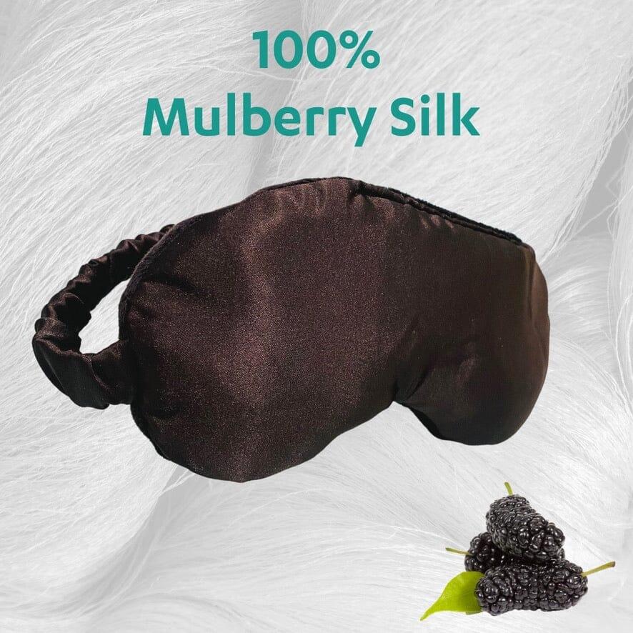 Best Weighted Silk Eye Mask for Sleep - Dr Kez Chirolab