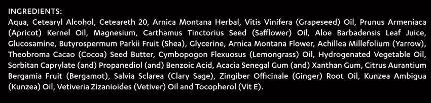 Trauma Relief Cream - Pain Relief Cream - Dr Kez Chirolab