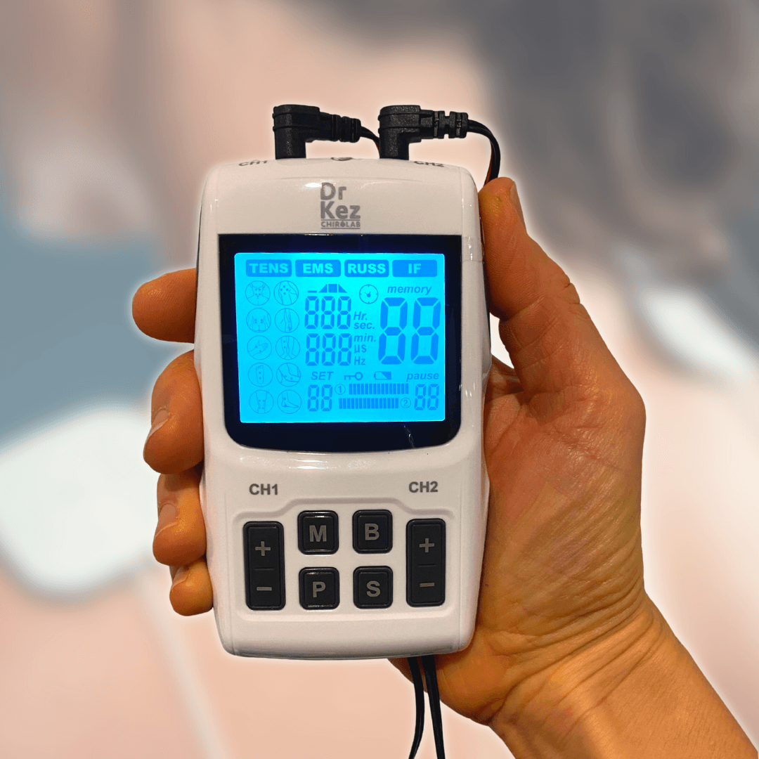 Tens Machine 4-IN-1 for Chronic Pain Treatment - Dr Kez Chirolab
