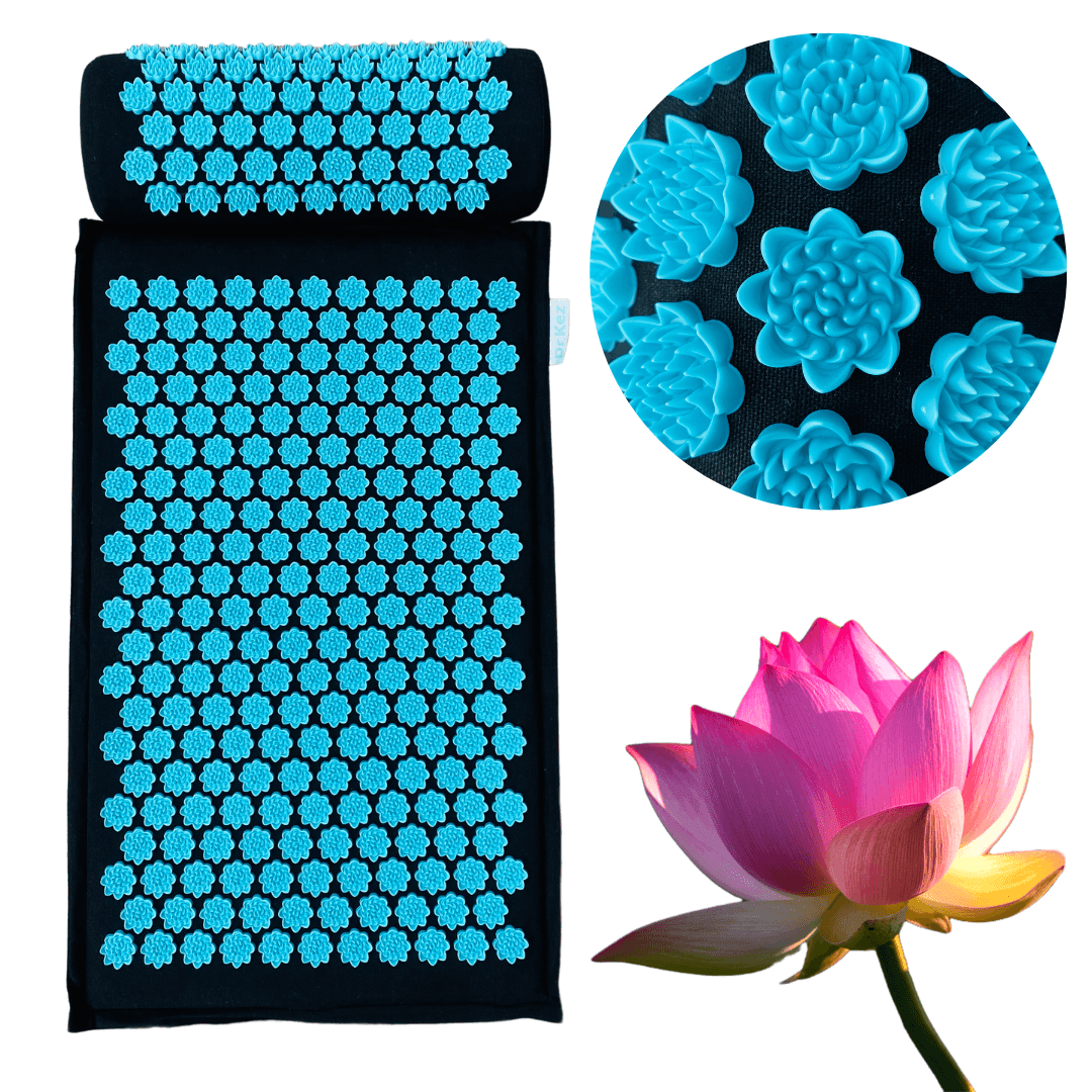 Acupressure Mat with PILLOW & Carry Bag - Dr Kez Chirolab