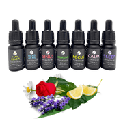 Aromatherapy Essential Oils 7 x 100% Pure Blends - Dr Kez Chirolab