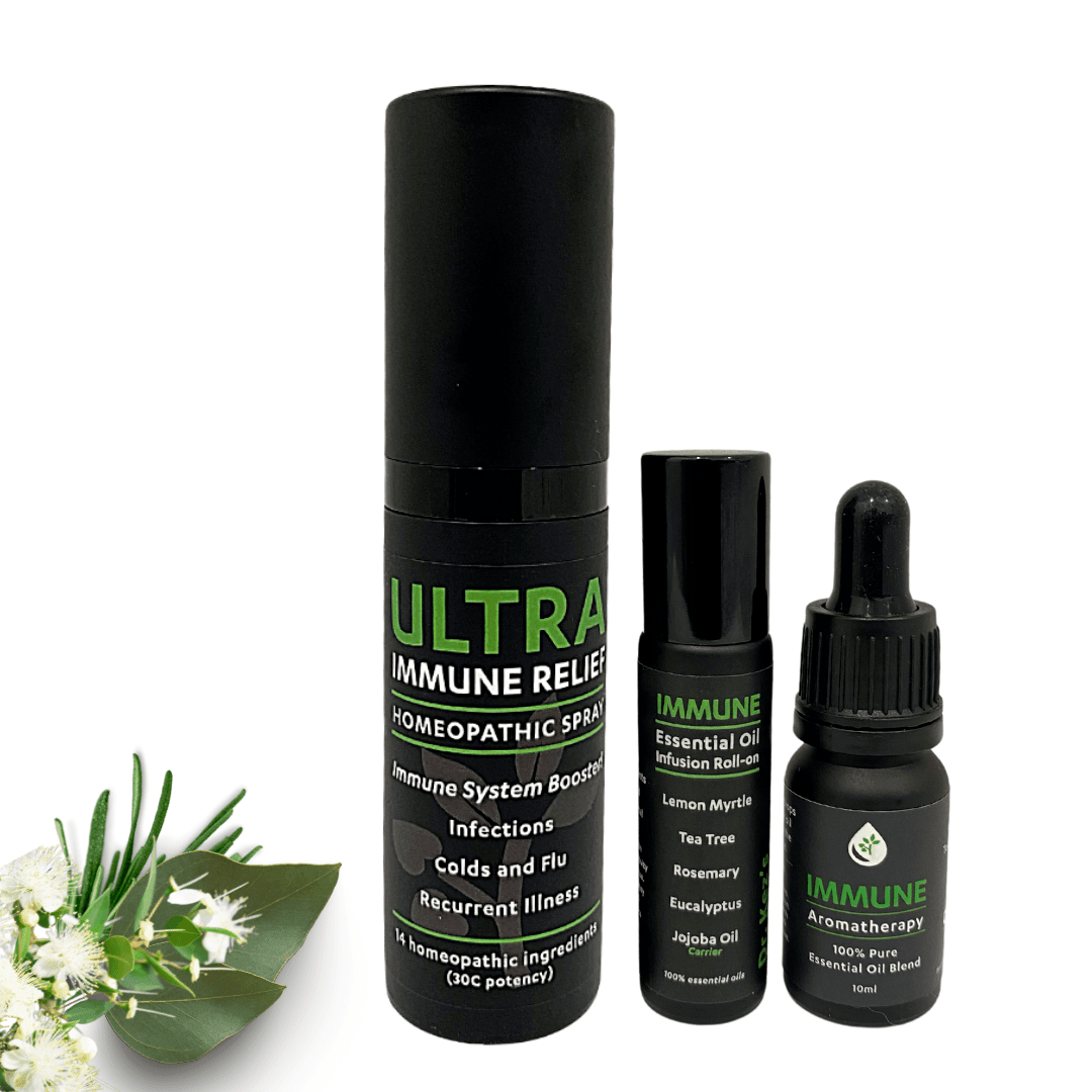 Immune Boosting Essential Oils IMMUNE Triple Pack - Dr Kez Chirolab