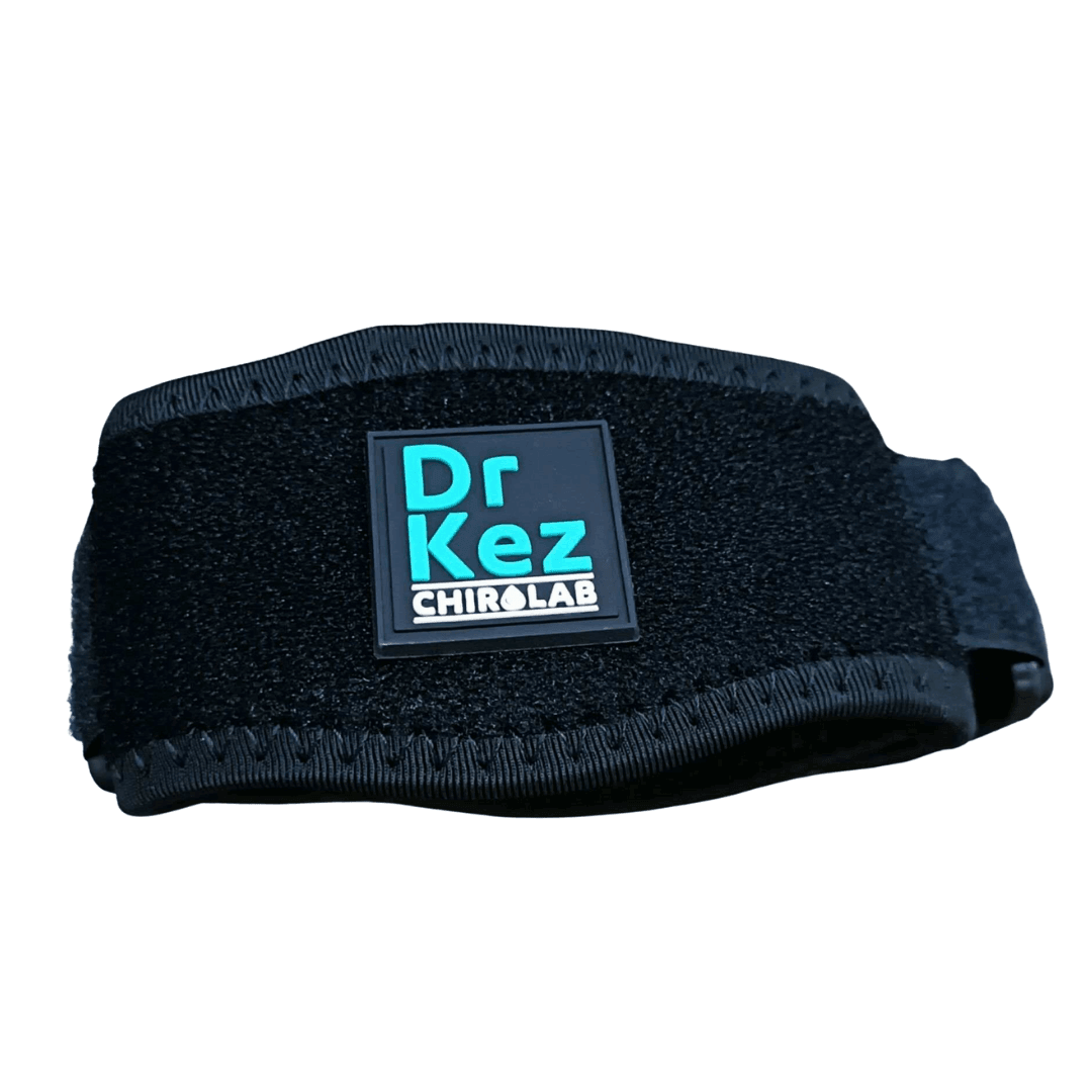 Elbow Brace for Tennis Elbow & Golfers Elbow - Dr Kez Chirolab