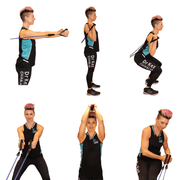Resistance Bands Set Includes Bonus Loop Set - Dr Kez Chirolab