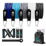 Resistance Bands Set Includes Bonus Loop Set - Dr Kez Chirolab