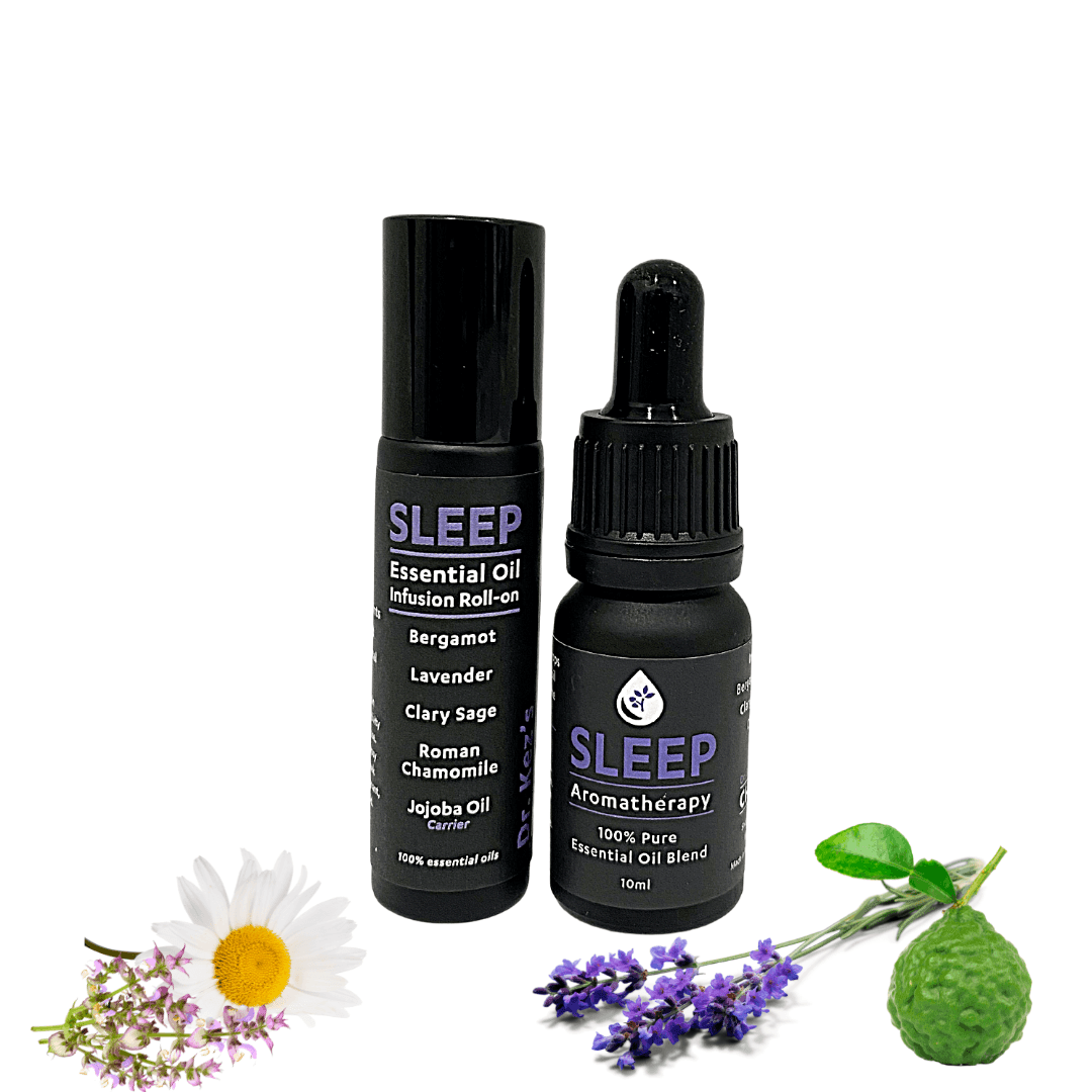 Calm Sleep DUO - Essential Oil Roll Ons for Stress, Anxiety Relief