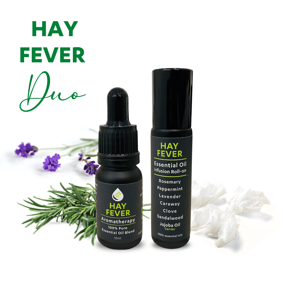 Aromatherapy for HAY FEVER DUO Pack of Essential Oils