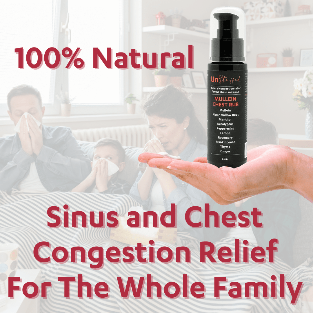 UnStuffed Mullein chest rub dr kez chirolab congestion relief for the whole family