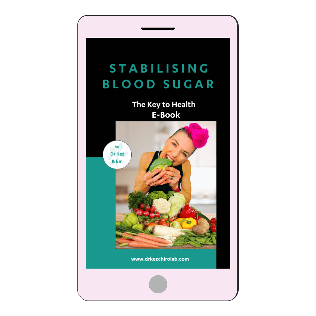 Stabilising blood sugar e book dr kez chirolab