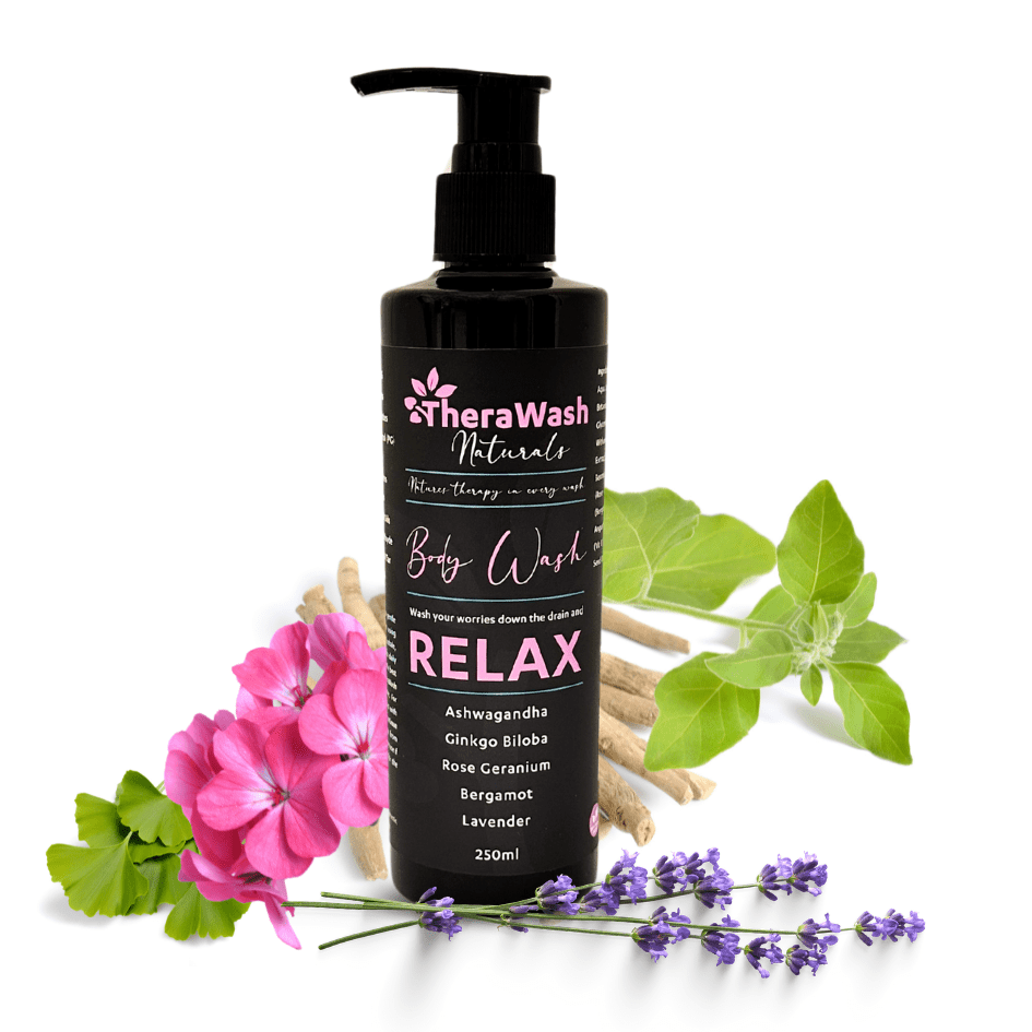 RELAX Natural Body Wash - Stress Relief Body Care