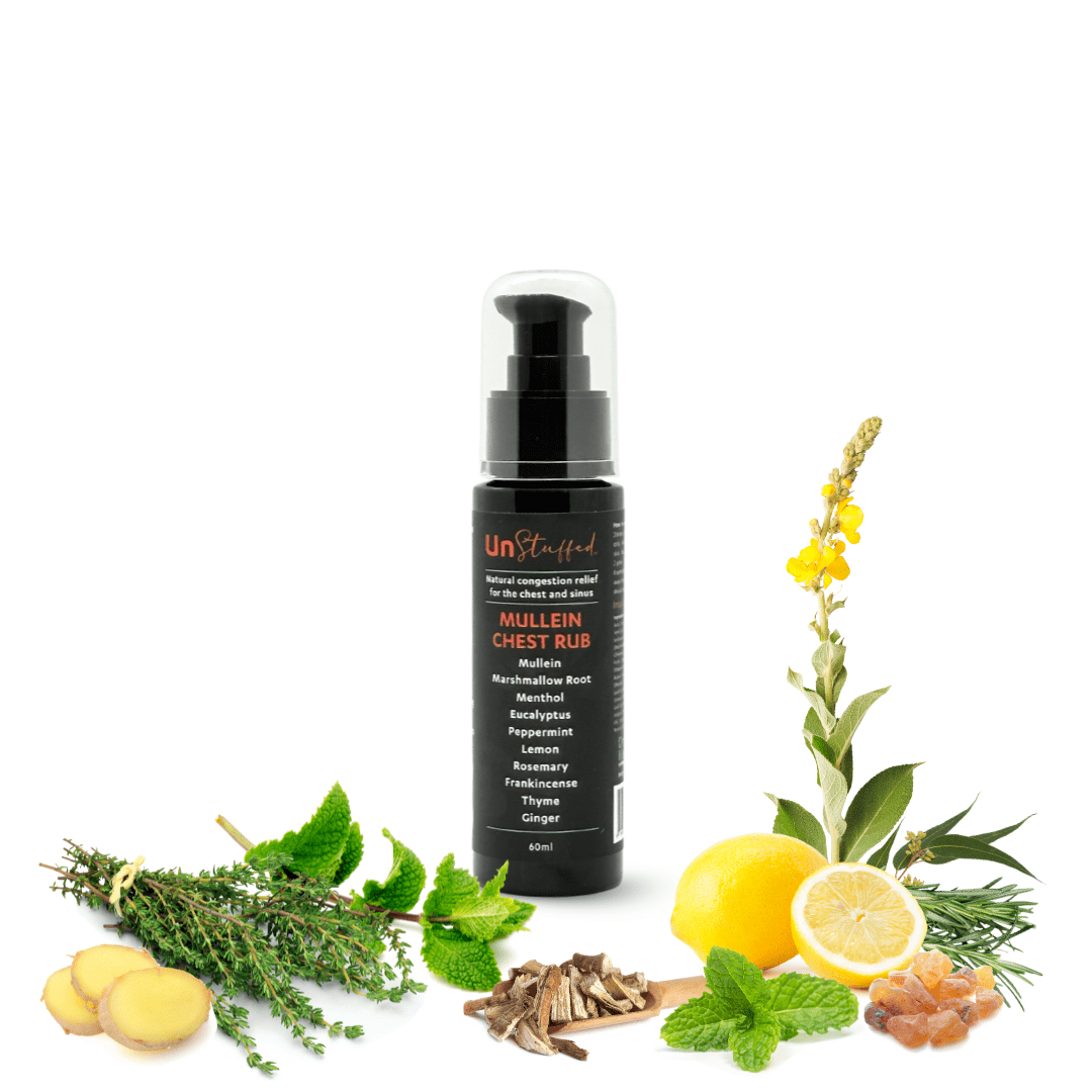 UnStuffed Mullein chest rub dr kez chirolab 60ml 