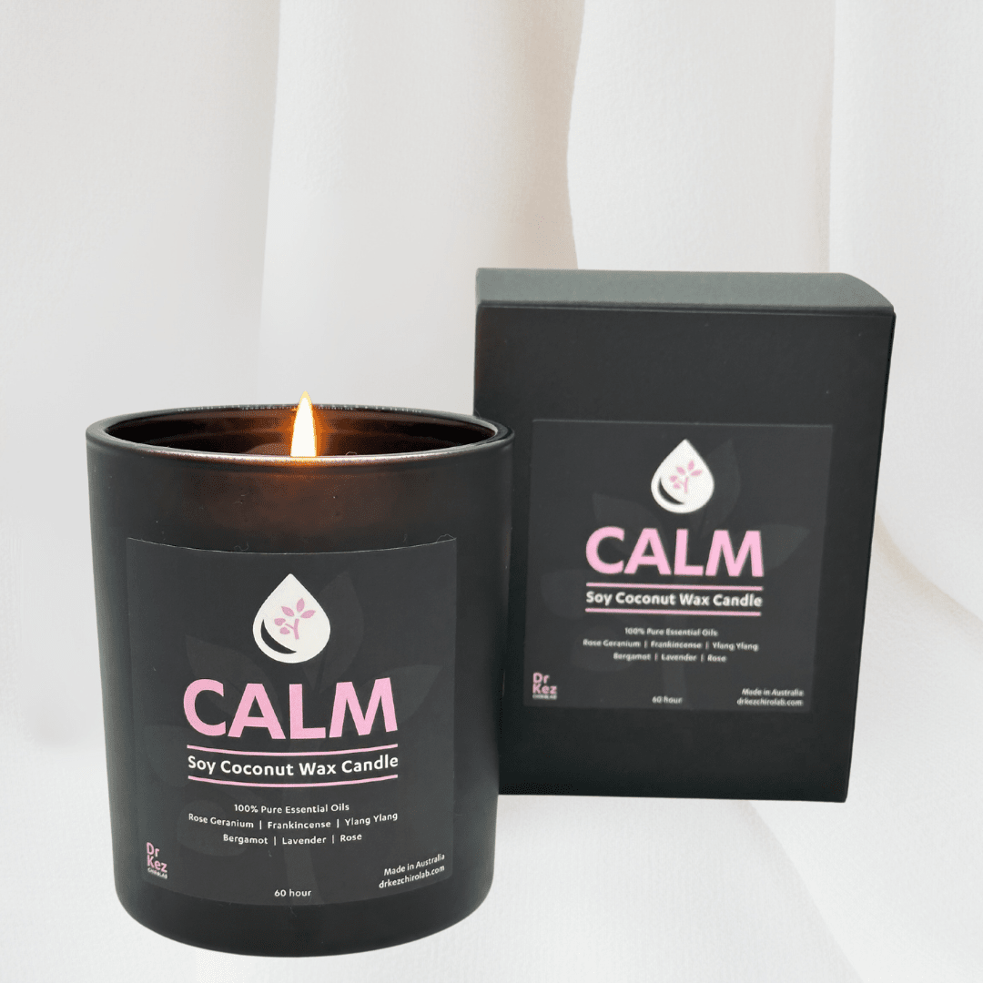 Calm essential oil soy Candle