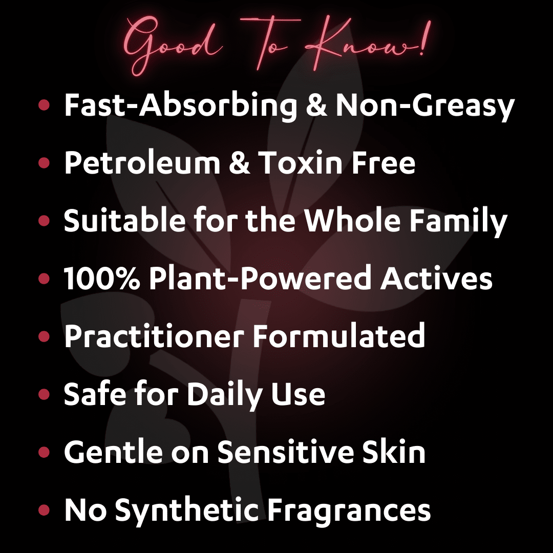 UnStuffed Mullein chest rub dr kez chirolab, fast absorbing, non toxic chest rub, petrol free