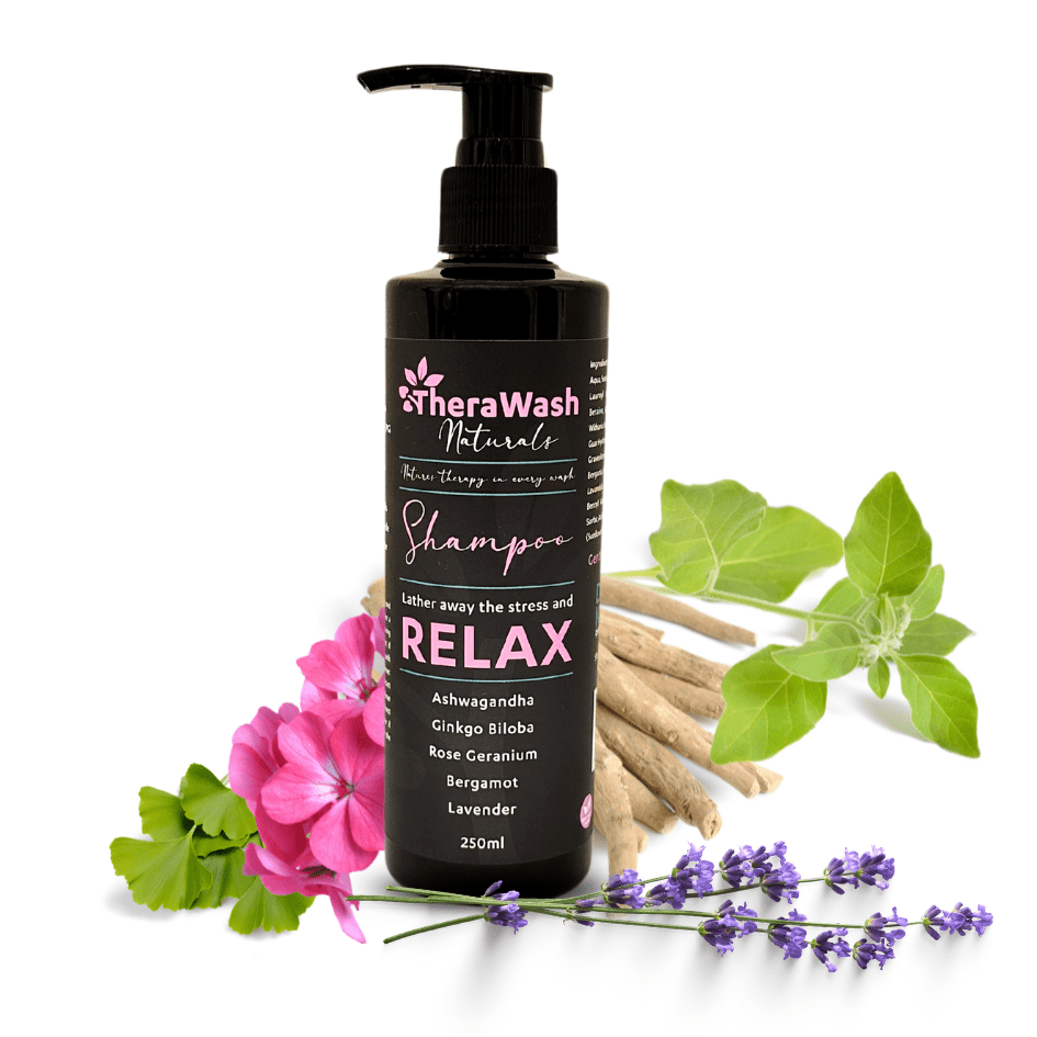 RELAX Natural Shampoo - Stress Relief Hair Care
