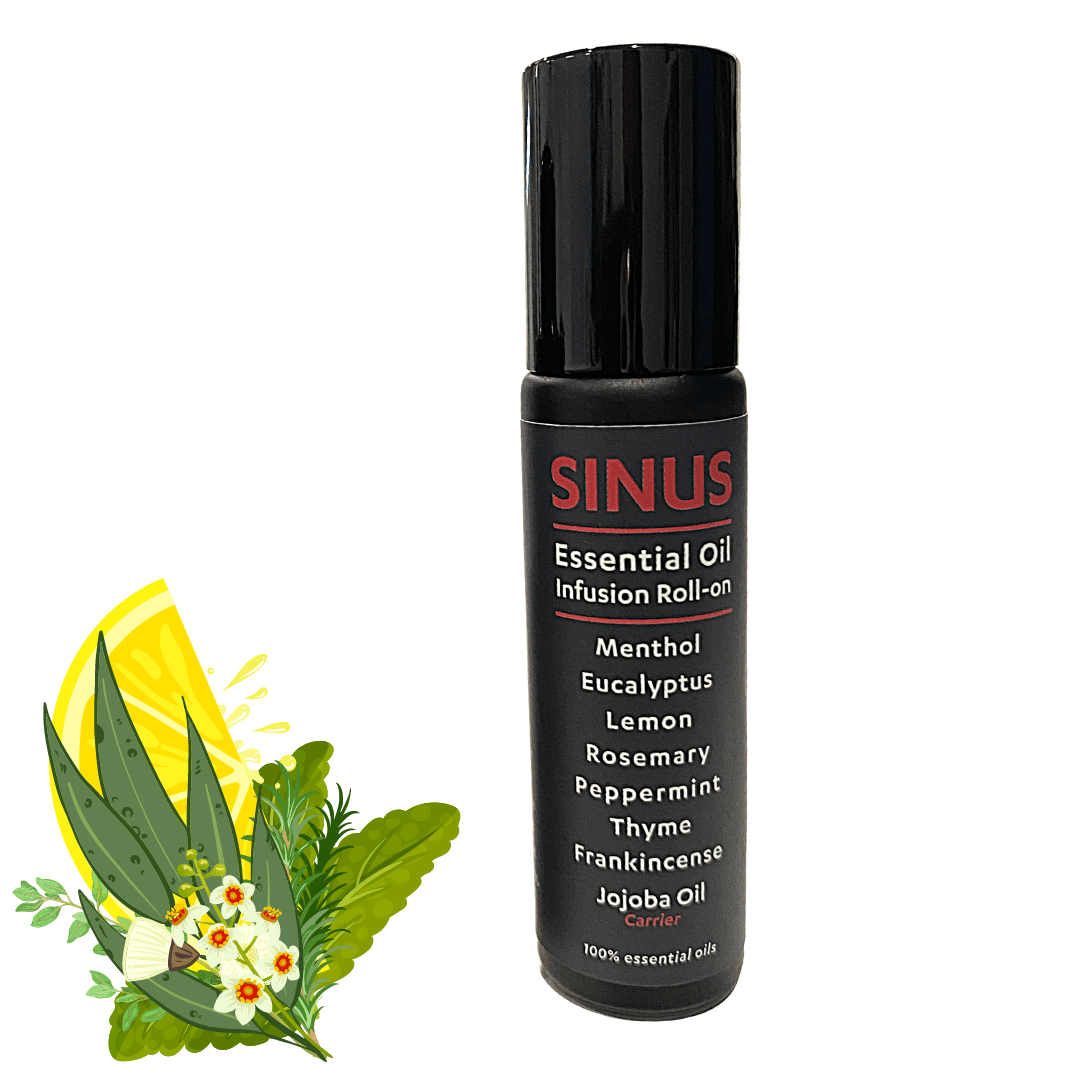 Aromatherapy SINUS 🤧 ROLL-ON Essential Oil Blend - Dr Kez Chirolab 