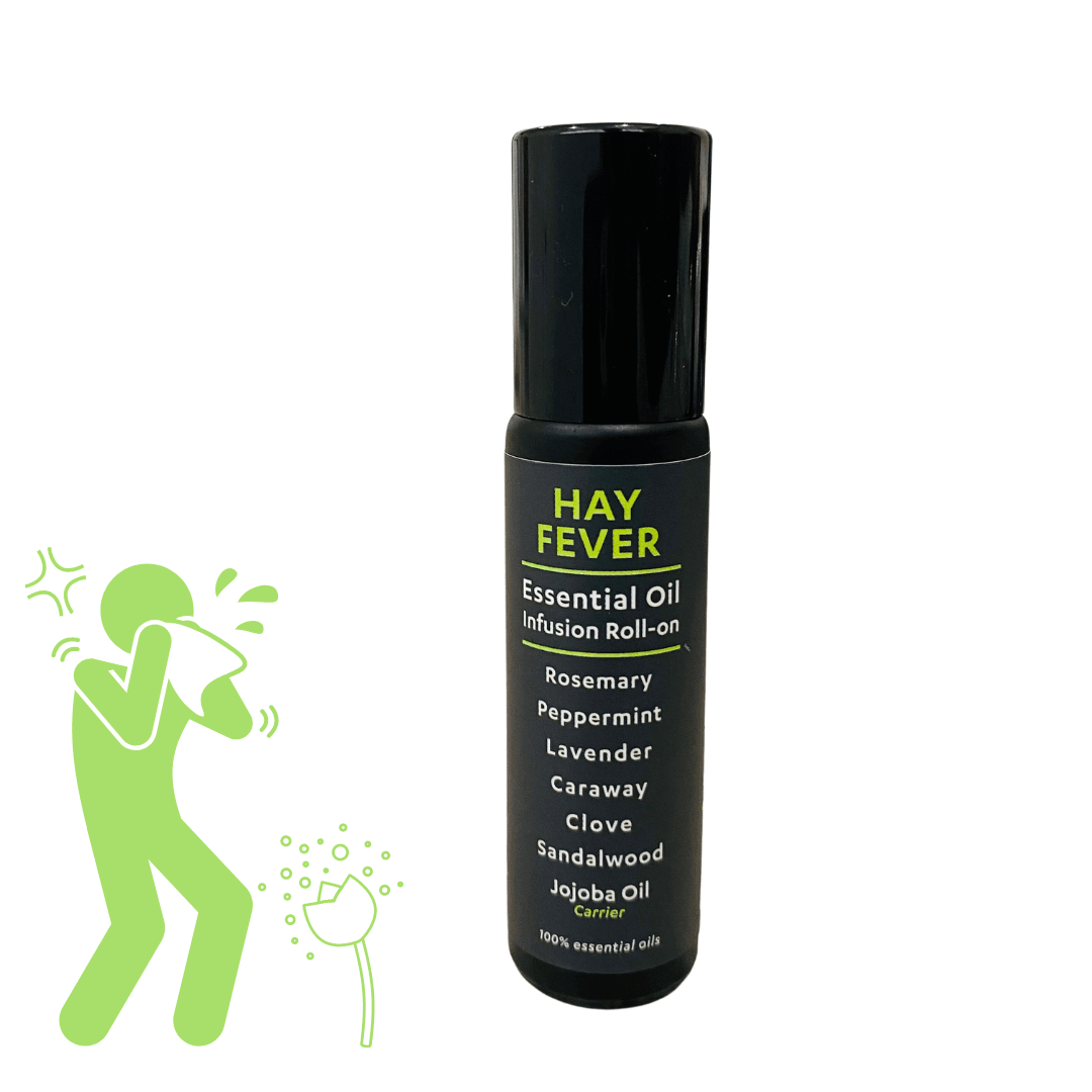 Medicine for Hay Fever Aromatherapy ROLL-ON Essential Oil Blend - Dr Kez Chirolab 
