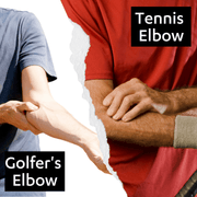 Elbow Brace for Tennis Elbow & Golfers Elbow - Dr Kez Chirolab 