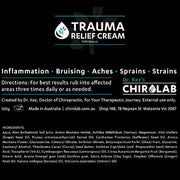 Herbal Pain Relief cream ingredients