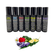 Aromatherapy Oils Roll-On 7 Pack - Dr Kez Chirolab 